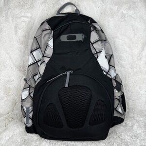 Vintage Oakley Service Pack Tactical Backpack Hiking Black Laptop Y2K Skater